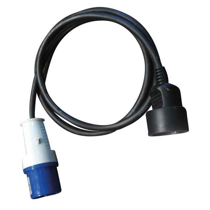 CEE adapter 17 - Schuko female with cord - 200 V - 16 A