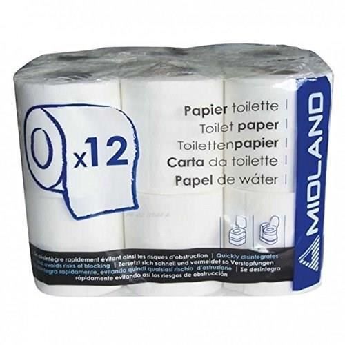 Toilet paper toilet chemical 12 rolls
