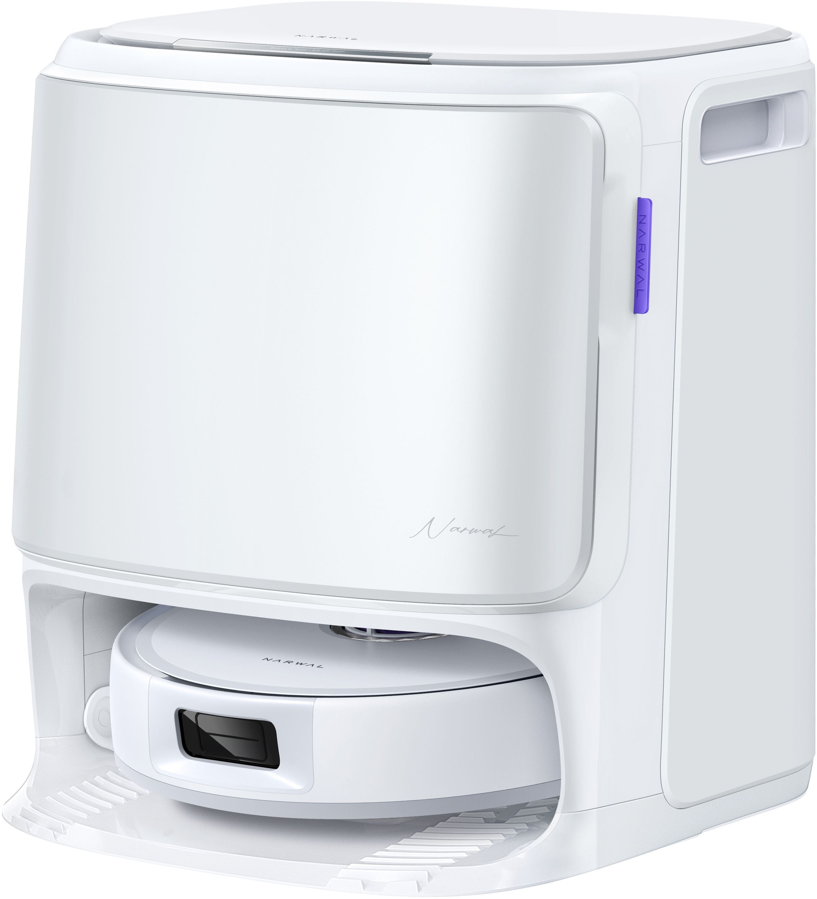NARWAL Freo X10 Pro - Robot Vacuum and Mop - 11,000 Pa - Dual-Flow Anti-Tangle System - Self-Cleaning and Drying