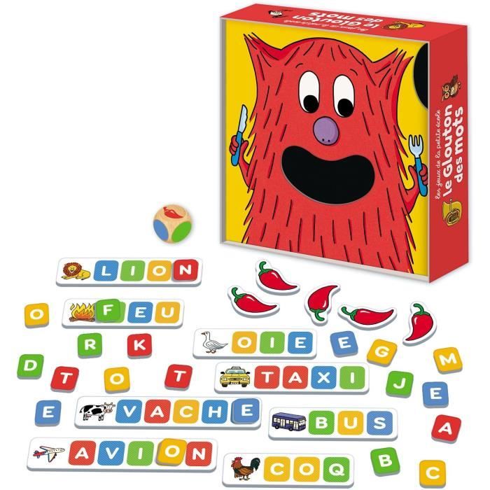 The Word Glutton - Board game - NATHAN - From 4 years old