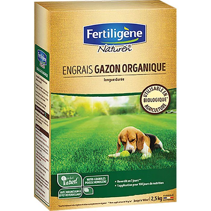 NATUREN organic grass fertilizer 100 m² - 2.5 kg