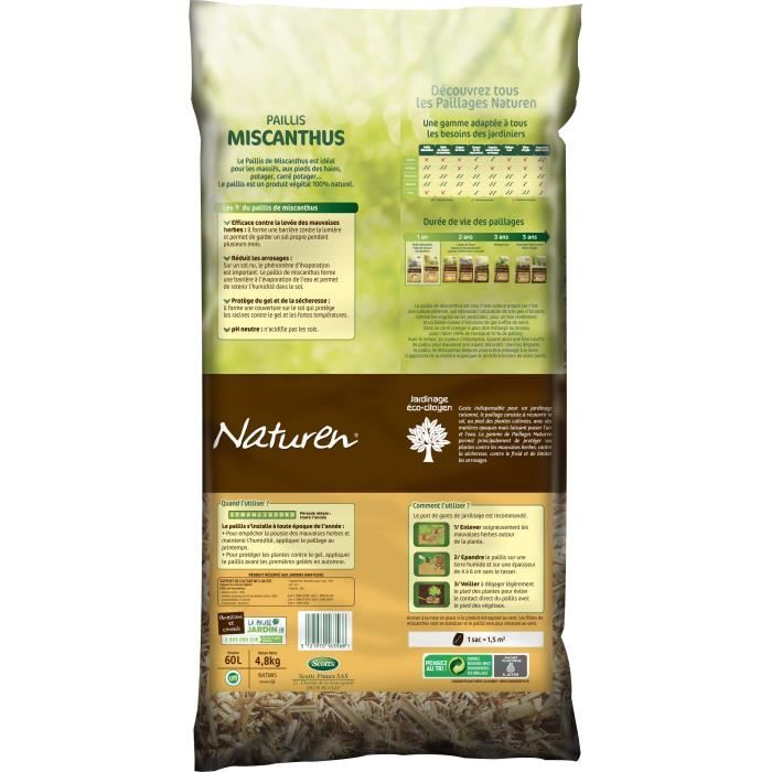 Naturen Miscanthus 60L mulch