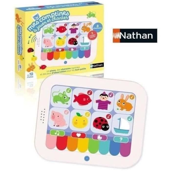 My nursery rhymes to play and sing - Interactive game - NATHAN - Discover and sing 8 nursery rhymes!