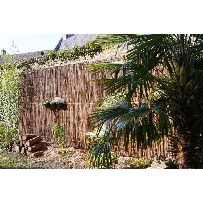 Fine wicker reed - NATURE - 1 x 3 m - 4/5 screening