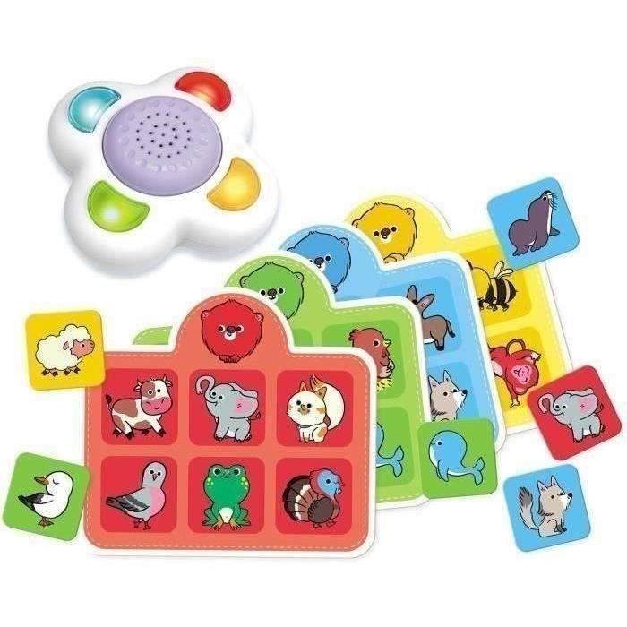 MY FIRST SOUND LOTTO - Educational game - NATHAN - Identify animal sounds!