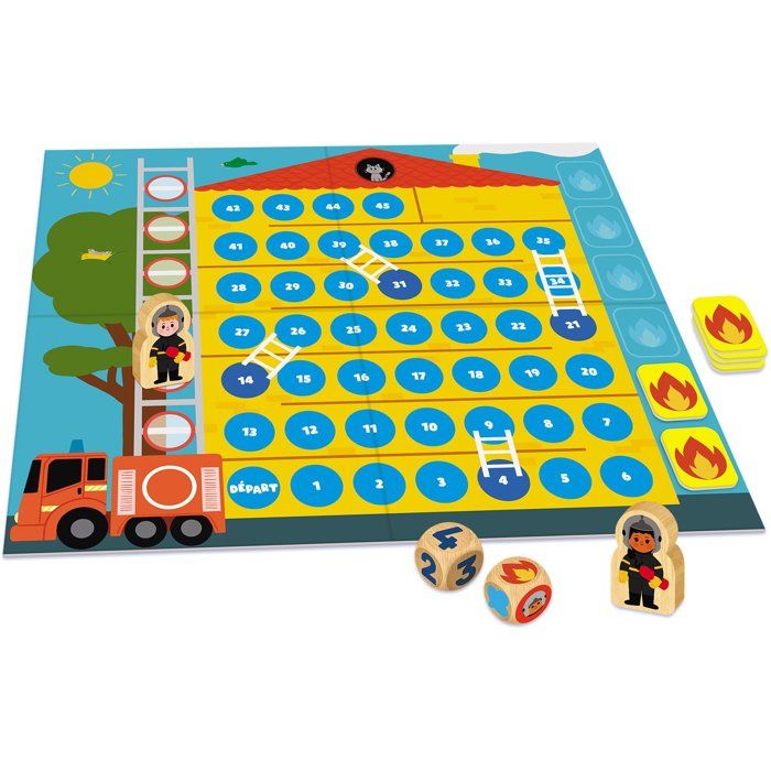 Hello, Firefighters! - Educational Game - NATHAN - 1 to 4 players - Ages 3 and up
