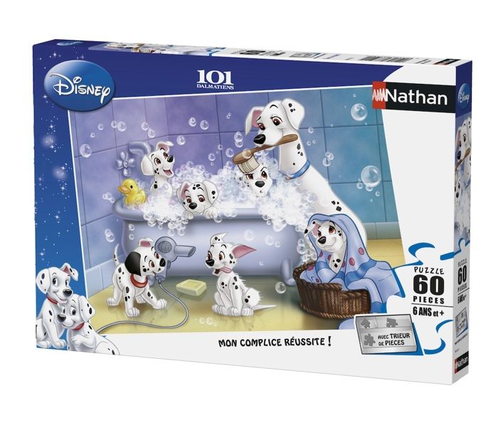 Puzzle 60 pieces - The 101 Dalmatians