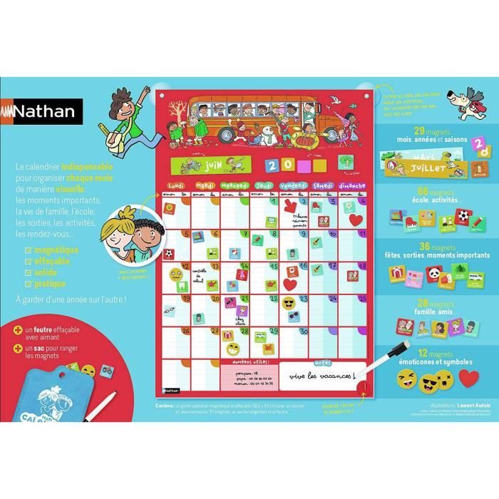 NATHAN - My Perpetual Magnetic Calendar