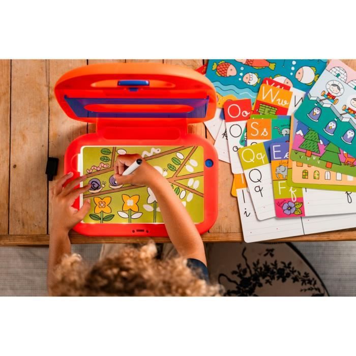 Educational game - NATHAN - I learn to write 2.0 - Preparatory gestures and learning letters
