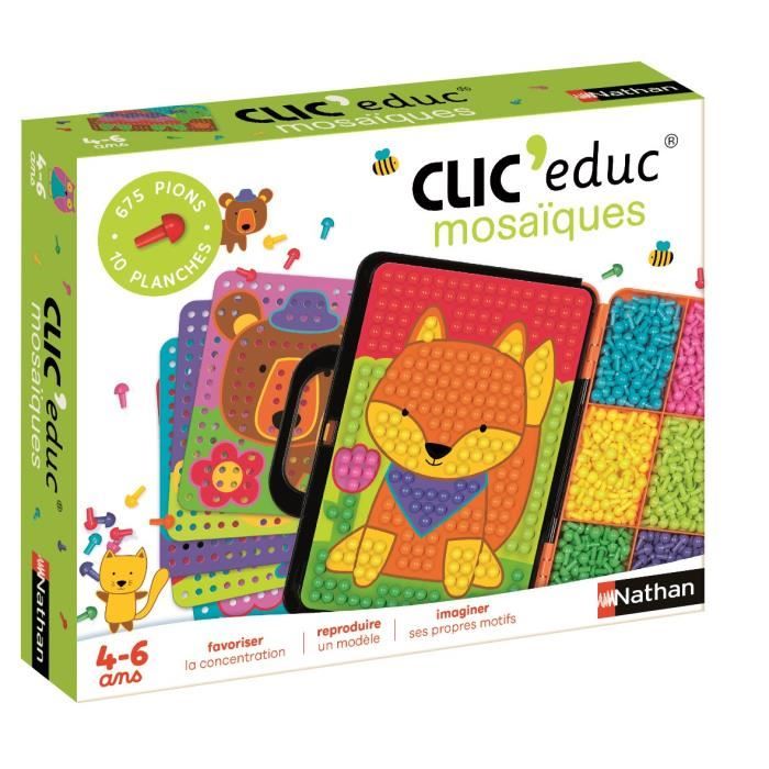 NATHAN Clic'Educ - Mosaiques