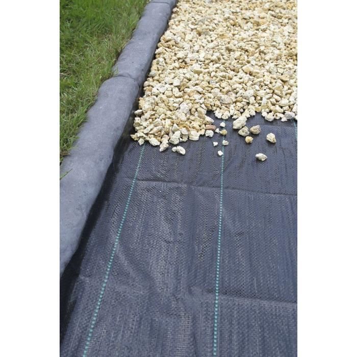 Nature Bachelor Tower Control of Weeds 1x25 m Black