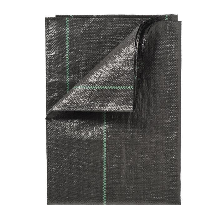 NATURE Landscaping mulch canvas - Polypropylere woven - 100 g / m² - 1 x 50 m - Black