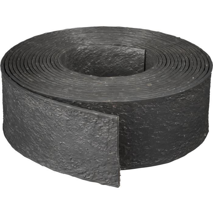 Nature Garden edging 0.12x12 m 5 mm black 446388