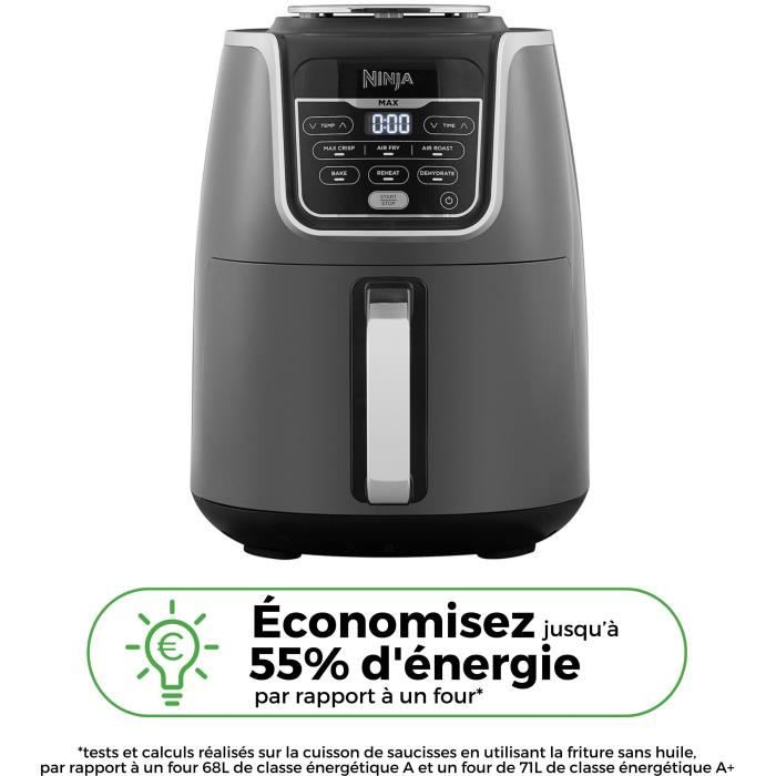 Ninja Max AF160EU - Oil fryer - 6 predefined cooking modes - Basket Large capacity 5.2L - 1750W