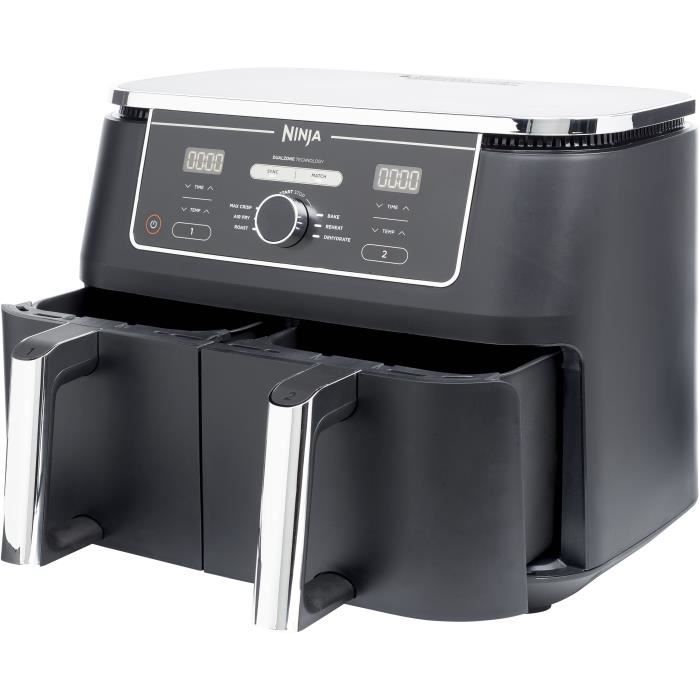 Ninja - Foodi Max - AF400EU - Dualzone oil without oil? - 2470W - 7.6L - 2 cooking drawers - 6 cooking modes