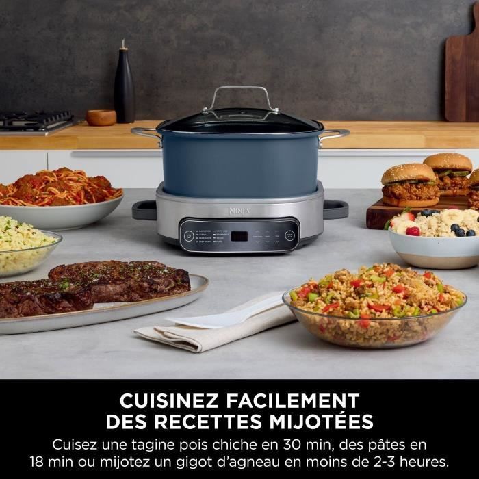 NINJA Slow Cooker - PossibleCooker Foodi MC1101EU - 6L Capacity - Up to 6 People - 8 Cooking Programs