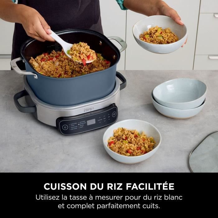 NINJA Slow Cooker - PossibleCooker Foodi MC1101EU - 6L Capacity - Up to 6 People - 8 Cooking Programs