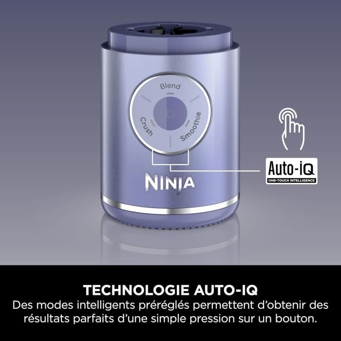 NINJA Blast Max Portable Blender - BC251EULD - 530 ml bowl - 2h battery life - cordless - BPA-free - lavender
