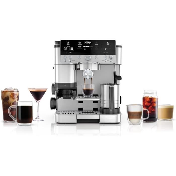 Coffee machine - NINJA - ES601EU Luxe Premier - 1650 W - 2 Liters - Stainless steel