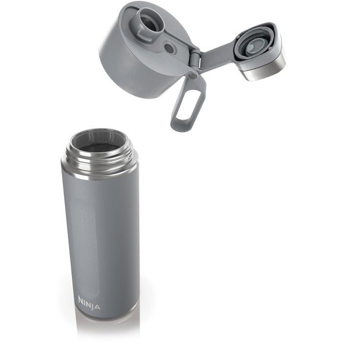 Thirsti Insulated Water Bottle - NINJA - White - 530 ml - Stainless Steel