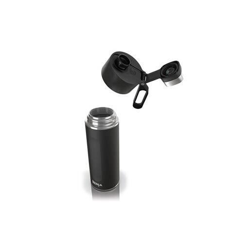 Thirsti Insulated Water Bottle - NINJA - Black - 700 ml - Stainless Steel