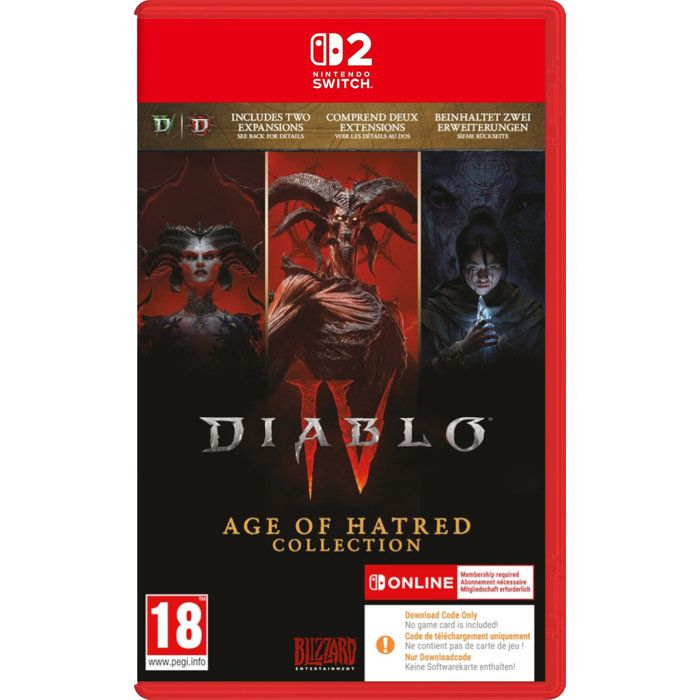 Diablo IV: Age of Hatred Collection  Jeu Nintendo Switch 2