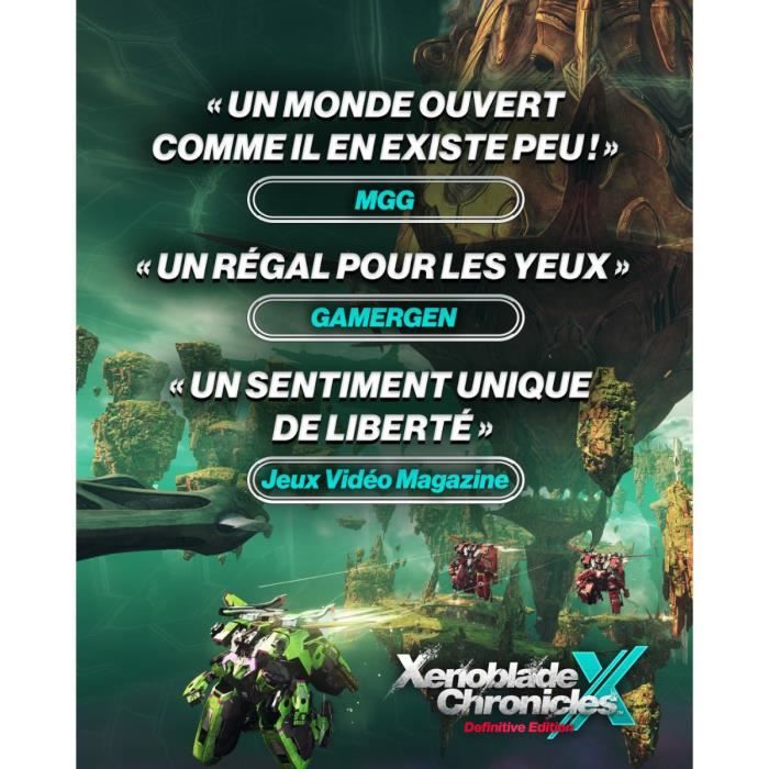 Xenoblade Chronicles X: Definitive Edition  Nintendo Switch Game