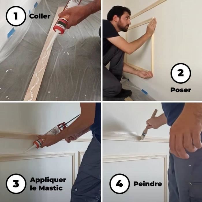 Moulded Frame - NORDLINGER PRO - 20 x 60 cm - 42 x 14 mm - FSC 100%