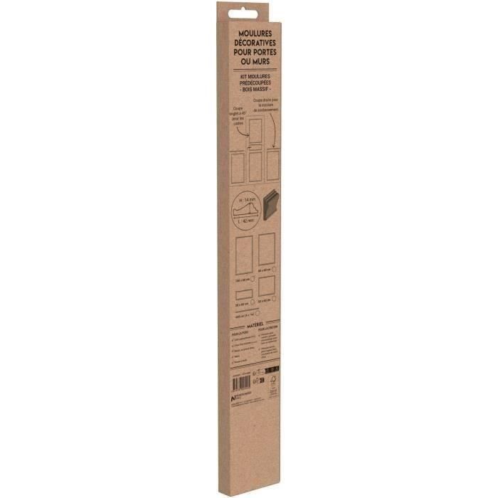 Moulded Frame - NORDLINGER PRO - 20 x 60 cm - 42 x 14 mm - FSC 100%