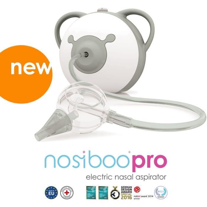 NOSIBOO Pro Electric Baby Nasal Aspirator - Grey