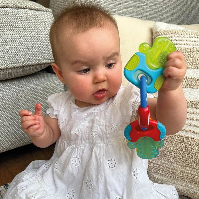 NUBY Teething ring Refrigeration keys 4m +