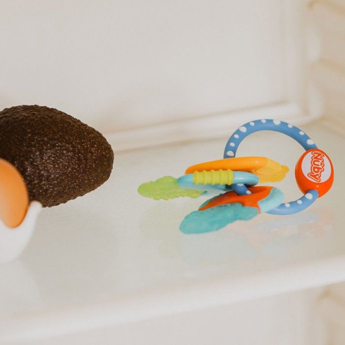 NUBY Teething ring Refrigeration keys 4m +