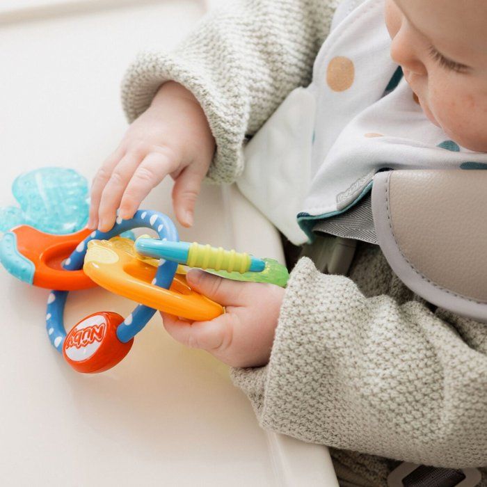 NUBY Teething ring Refrigeration keys 4m +