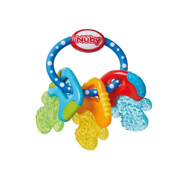 NUBY Teething ring Refrigeration keys 4m +