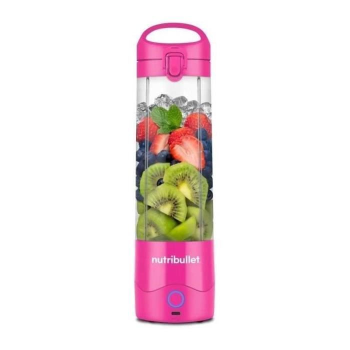 Portable blender - NutriBullet - NBP003MA - 70W - 0.475L - Pink - 1 bottle included