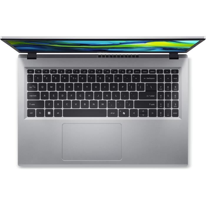 ACER Aspire AG15-32P-33L3 Laptop PC - Windows 11 - 15.6'' FHD - Intel Core 3 N355 - Intel UHD Graphics - 8GB RAM - 512GB SSD - AZERTY
