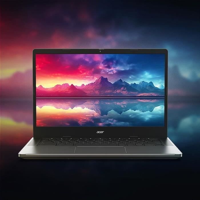 Acer Laptop PC - Chromebook Plus CB514-4HT-30AF - Chrome OS - 14 FHD IPS - Intel Core i3-N305 - 8GB RAM - 512GB SSD - 10h battery
