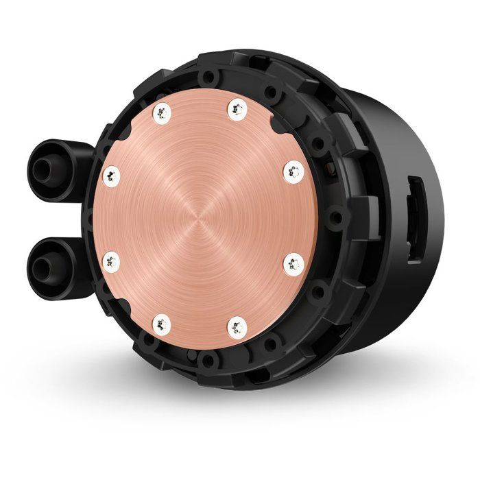 NZXT - Kraken 280 RGB Black - RGB All-in-One Water Cooling - 280 mm Fan