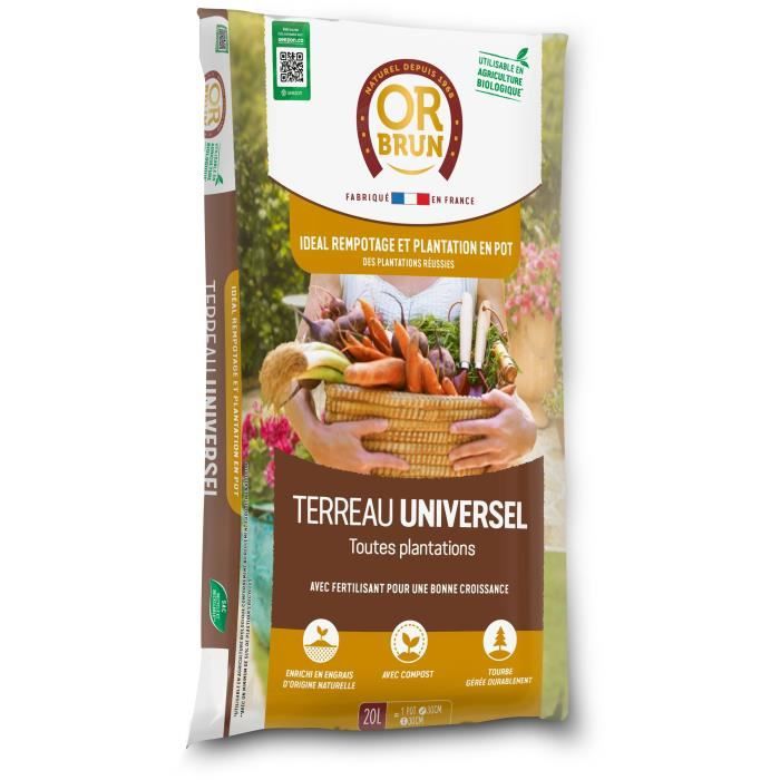 Universal soil - BROWN GOLD - OBRTUNI20N - 20 L