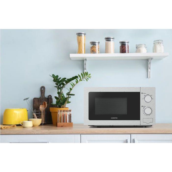 Oceanic MO20S Silver L45X H24 x P32.1 cm 20l microwave microwave