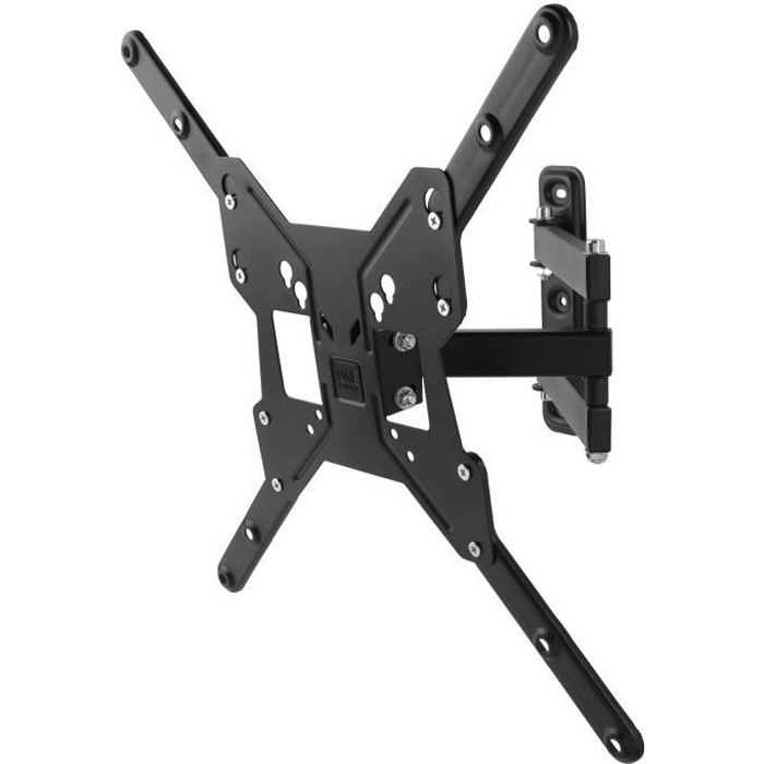 One for All WM2451 - Includable TV wall support 15 ° and 180 ° adjustable - Compatible for screens 13-65 ''/33-165cm - Max 30kg