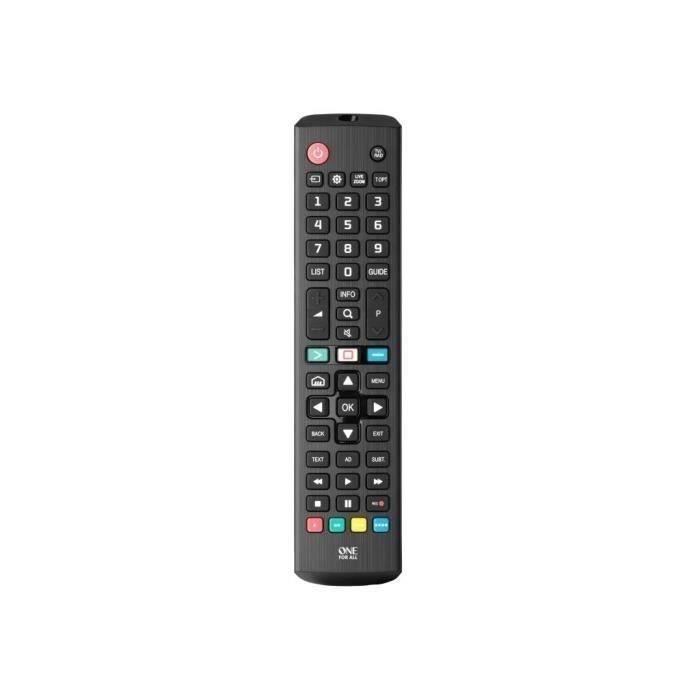 ONE FOR ALL URC4911 - Replacement remote control for LG TV