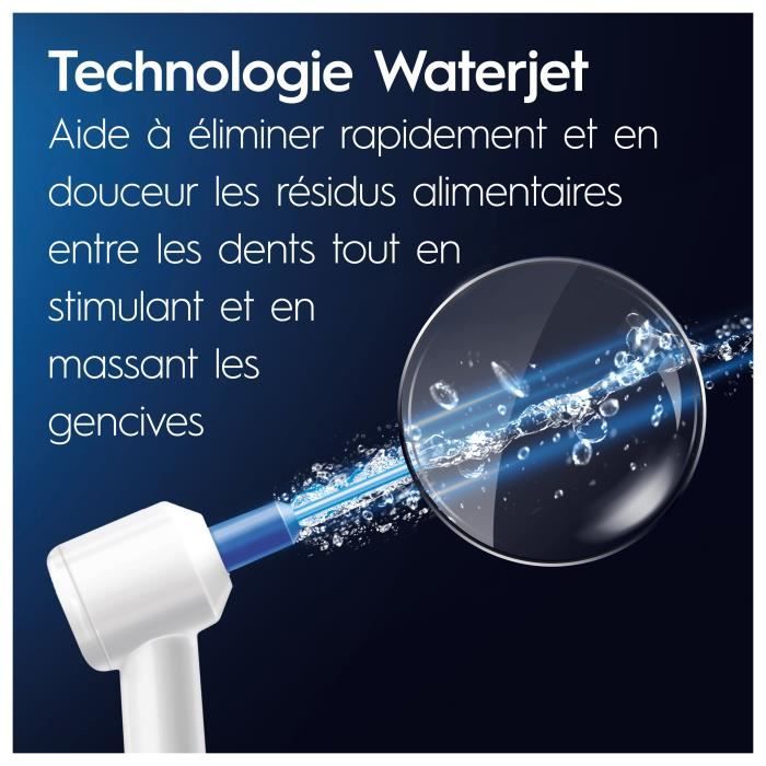 Oral-B Oral Health Center Water Flosser: Water Floss, 1 Oxyjet Cannula, 1 Water Jet Cannula