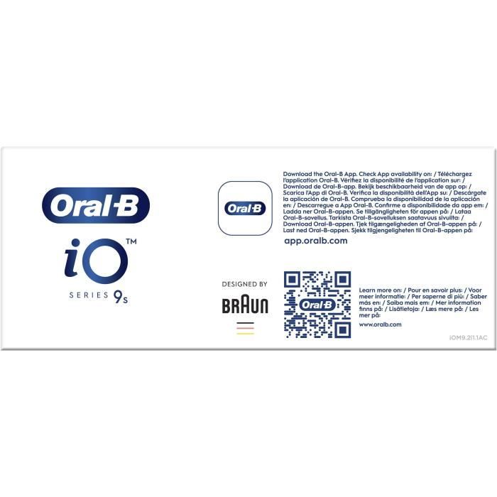 Toothbrushes - ORAL-B - iO9s Series - Rose Quartz (+1 refill) - Electric