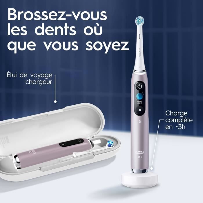 Toothbrushes - ORAL-B - iO9s Series - Rose Quartz (+1 refill) - Electric