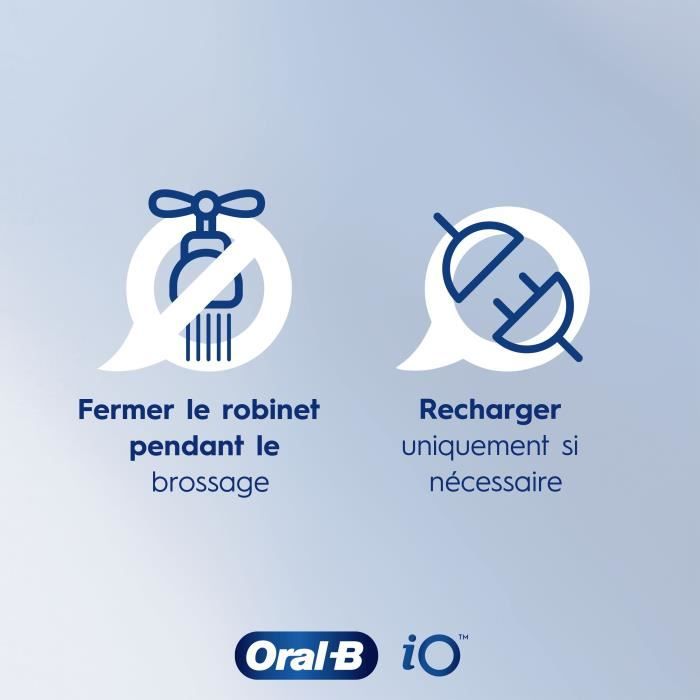 Oral -B io 9 - black electric teeth brush - Bluetooth connected, 1 brush, 1 charger travel case, 1 magnetic pouch