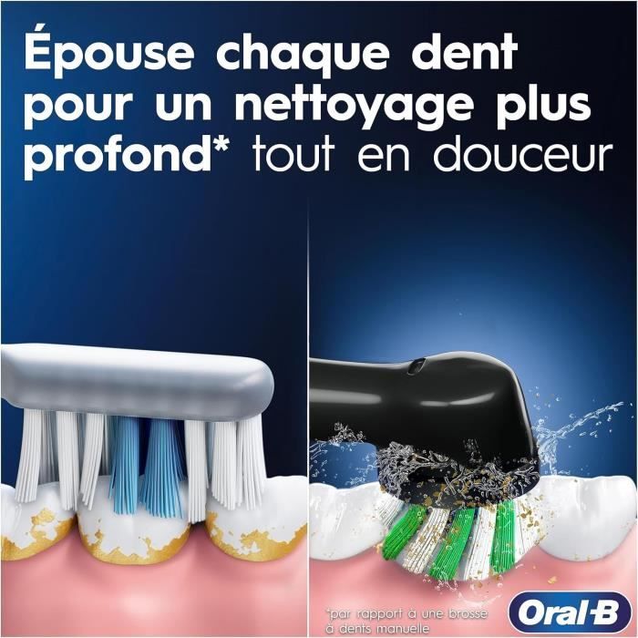 Oral-B Vitality Pro Electric Toothbrush Black, 1 Brush Head