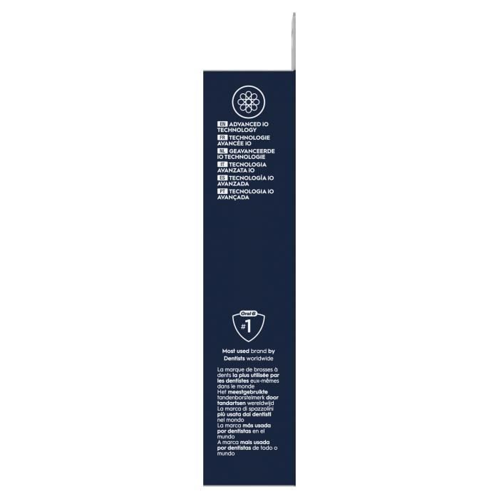 ORAL-B iO Refills Ultimate Clean Brush Head - 8 Pack - Black