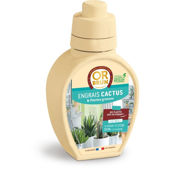 Gold brown Cactus fertilizer 250 ml