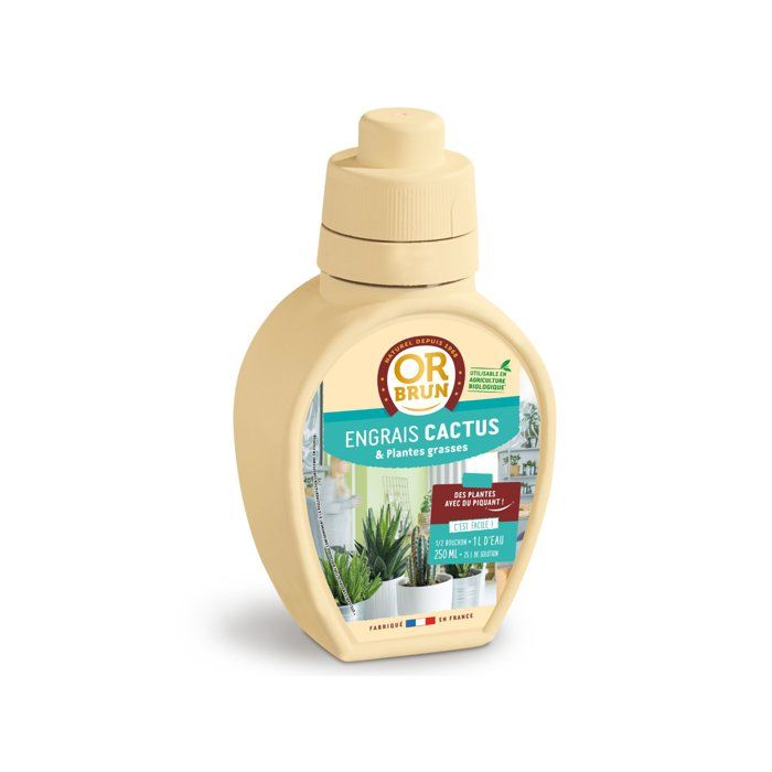 Gold brown Cactus fertilizer 250 ml